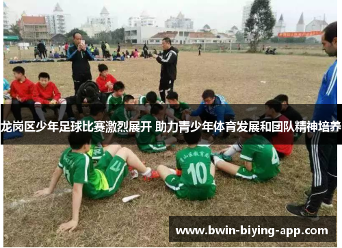 龙岗区少年足球比赛激烈展开 助力青少年体育发展和团队精神培养